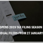 IRS Opens 2019 Tax Filing Season for Individual Filers from 27 January 2020
