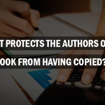 What protects the authors of a book from having copied?