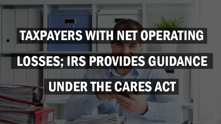 Taxpayers With Net Operating Losses