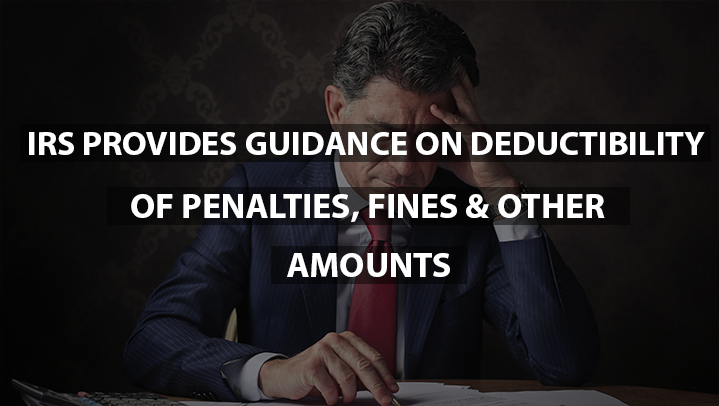 IRS Guidance on Deductibility