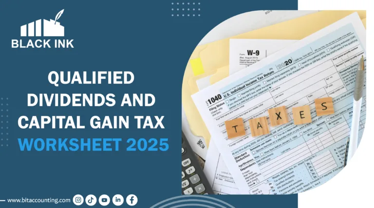 qualified dividends and capital gain tax worksheet 2025