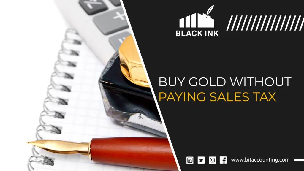 Buy Gold Without Paying Sales Tax