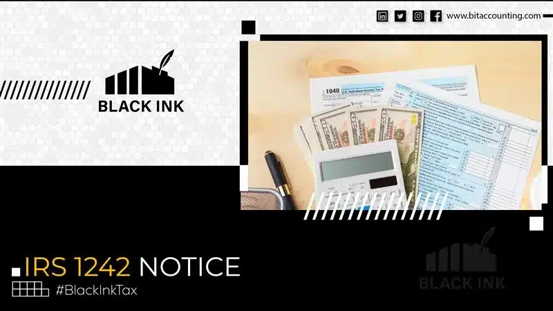 IRS 1242 Notice
