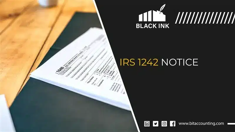 IRS 1242 Notice
