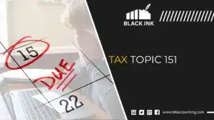 Tax Topic 151