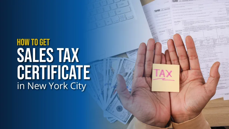 Sales Tax Certificate in NYC