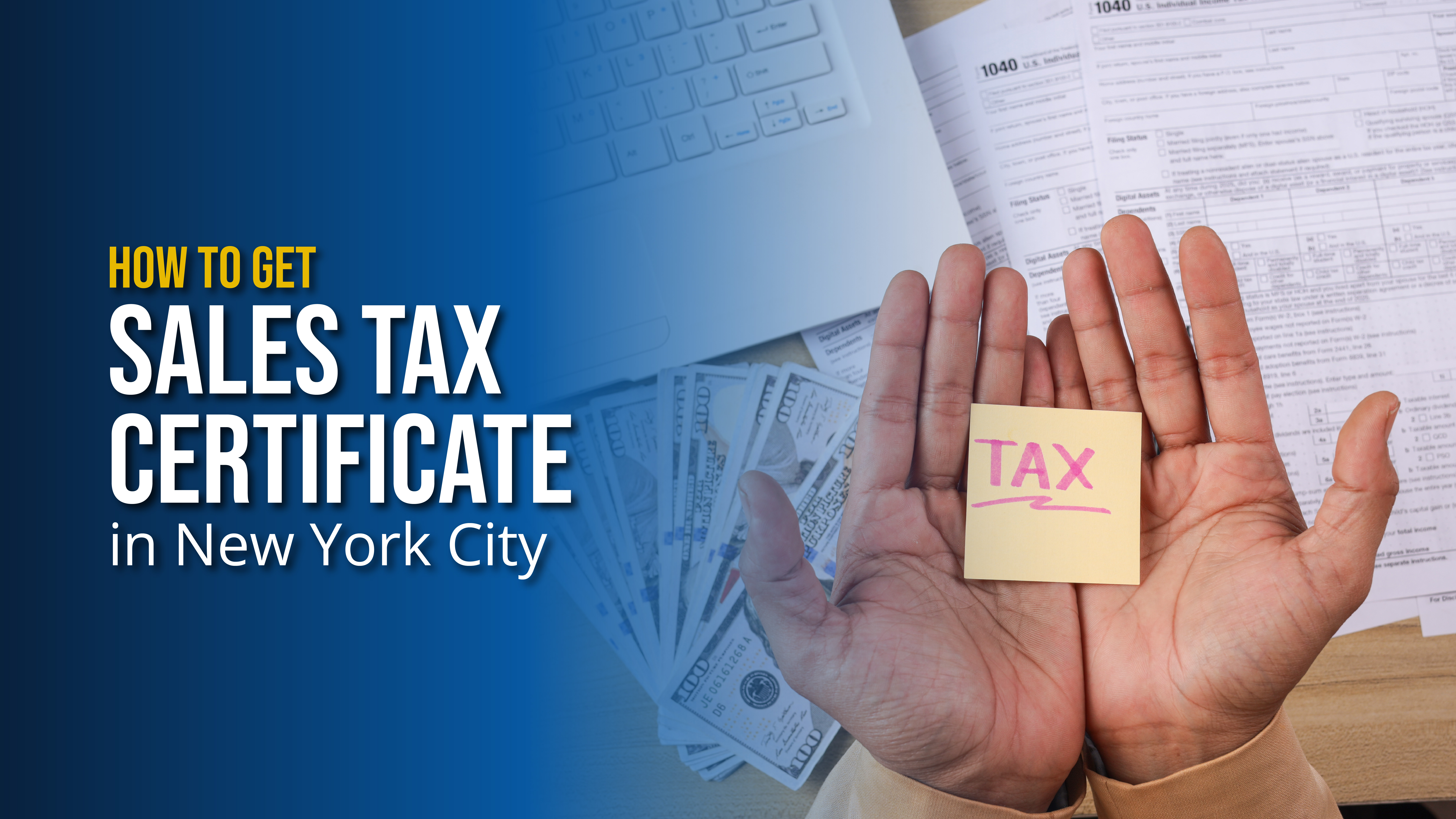 Sales Tax Certificate in NYC